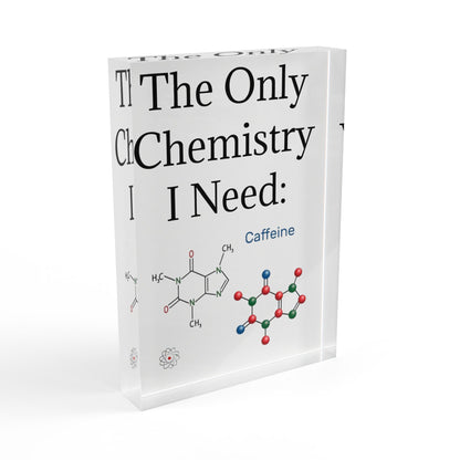 Chemistry Lesson Acrylic Photo Block