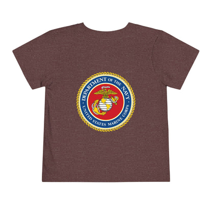 US Marine Corps Toddler Unisex Short Sleeve Crewneck Tee
