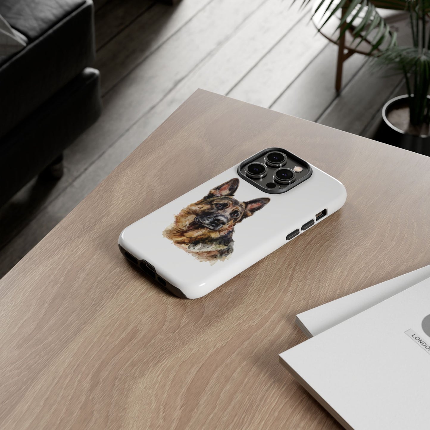 German Shepherd Head iPhone Case