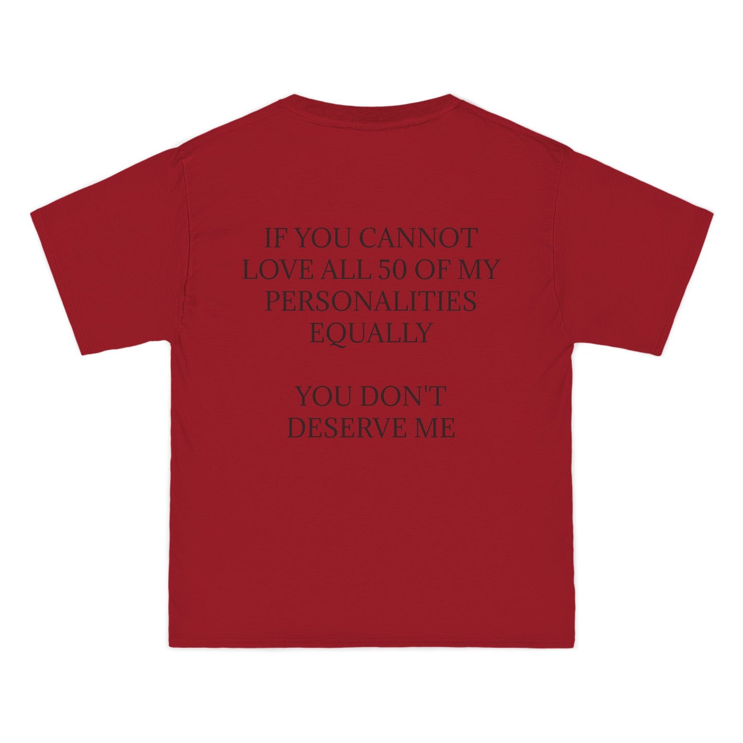 50 Personalities Men's Short-Sleeve Crewneck Tee