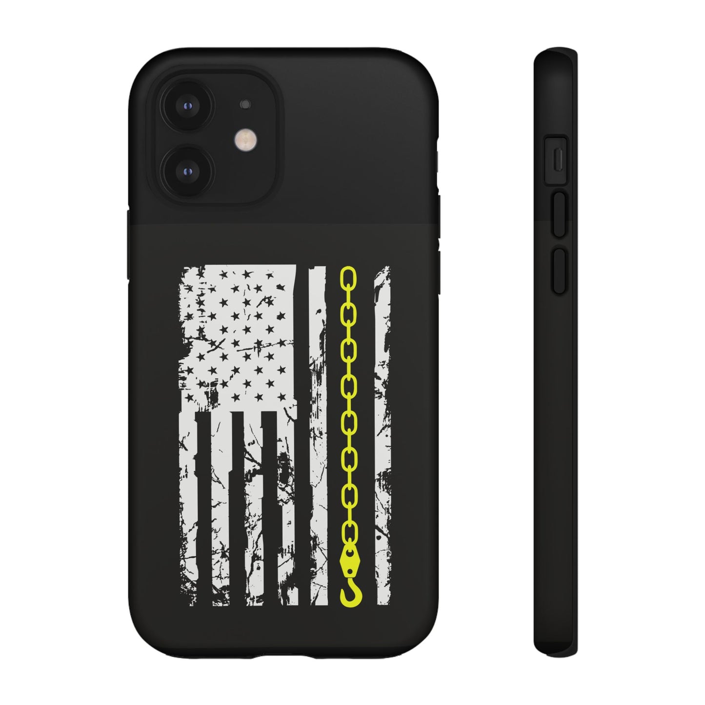 Thin Yellow Line iPhone Case