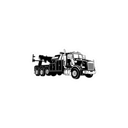 Heavy Tow Truck Vinyl Decal