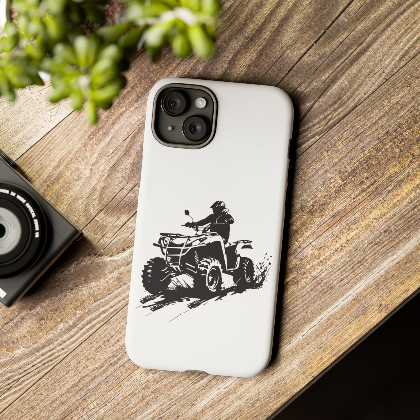 Slingin' Mud Quad iPhone Case