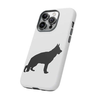 German Shepherd Silhouette iPhone Case