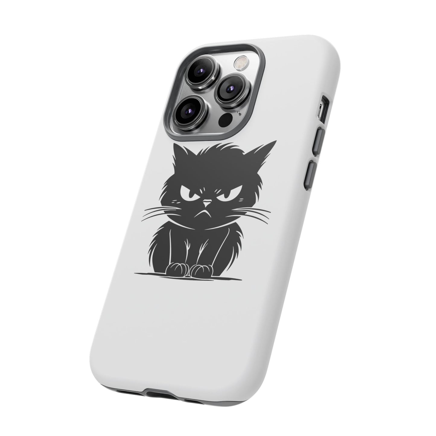 Angry Cat iPhone Case