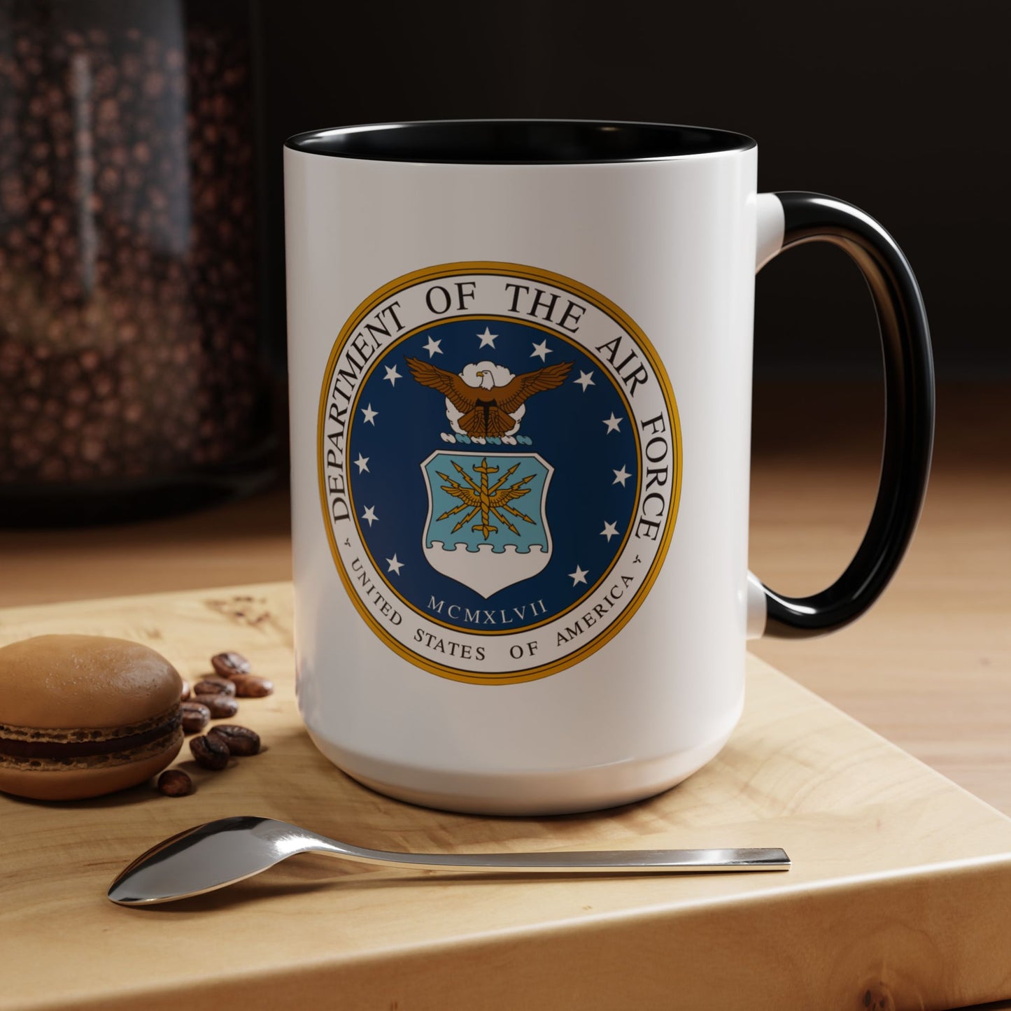 US Air Force 2-Tone Coffee Mug