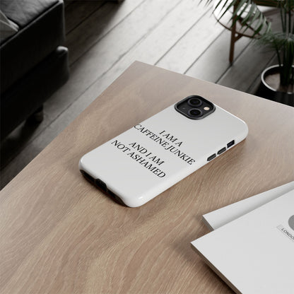 Caffeine Junkie iPhone Case