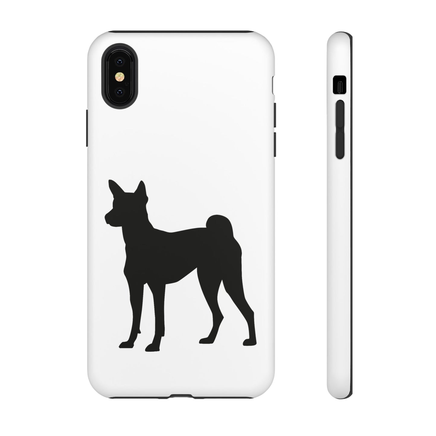 Basenji Silhouette iPhone Case