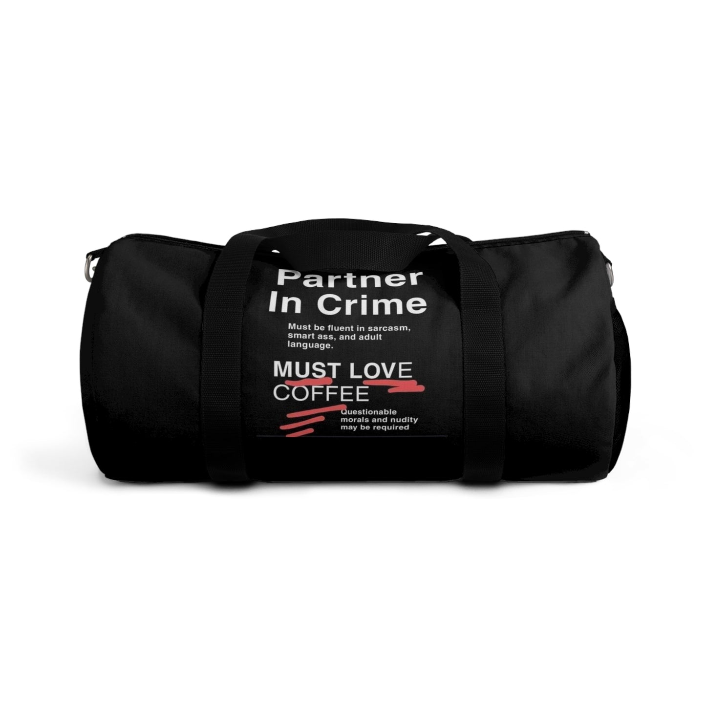 Partner In Crime Duffel Bag