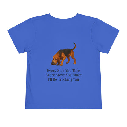 Tracking You Toddler Unisex Short Sleeve Crewneck Tee