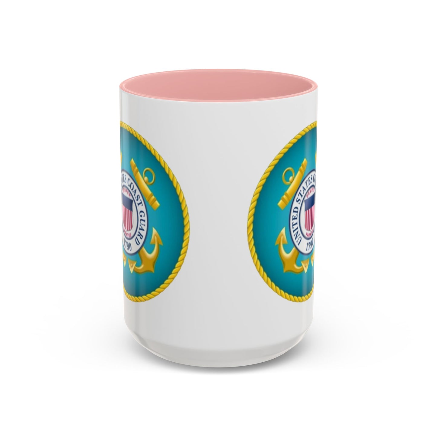 US Coast Guard 2-Tone Coffee Mug