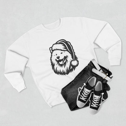 Santa Paws Samoyed Unisex Crewneck Sweatshirt