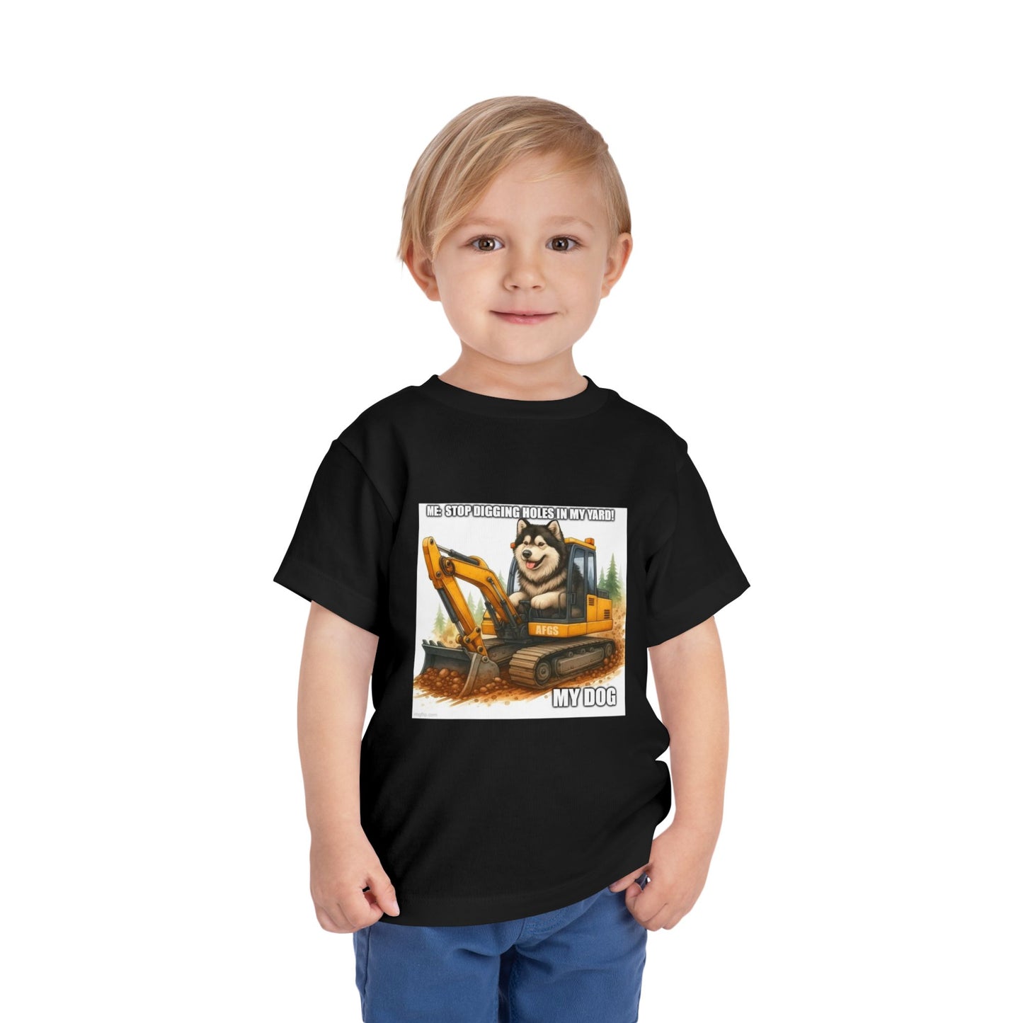 Digmaster Toddler Unisex Short Sleeve Crewneck Tee