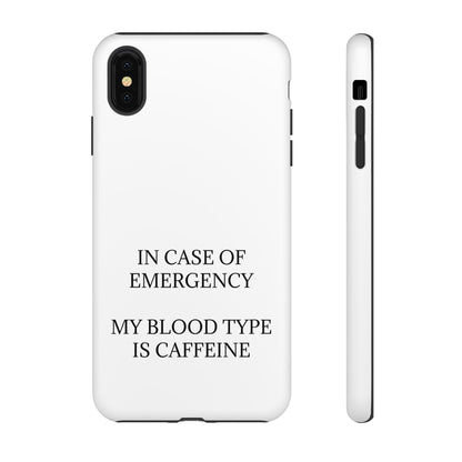 Blood Type iPhone Case