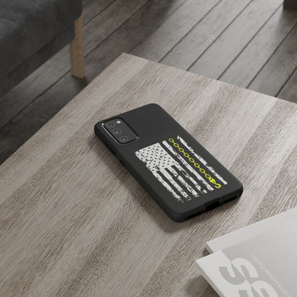 Thin Yellow Line Samsung Case