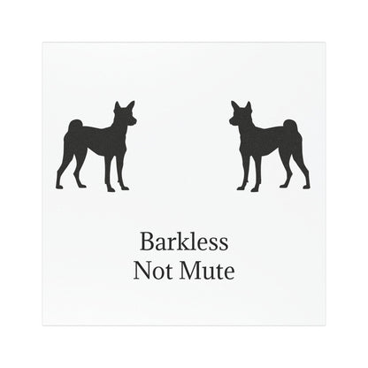 Barkless Not Mute Indoor/Outdoor Magnet