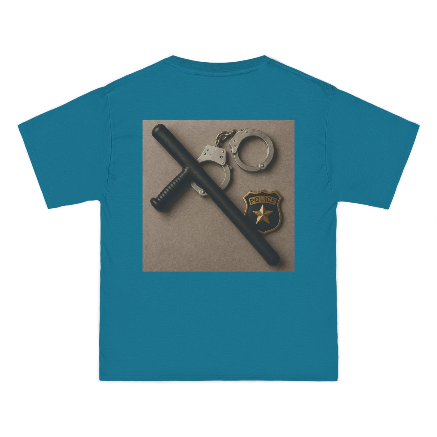 Law Enforcement Appreciation Men's Short-Sleeve Crewneck Tee