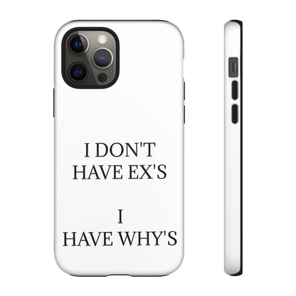 X's And Y's iPhone Case
