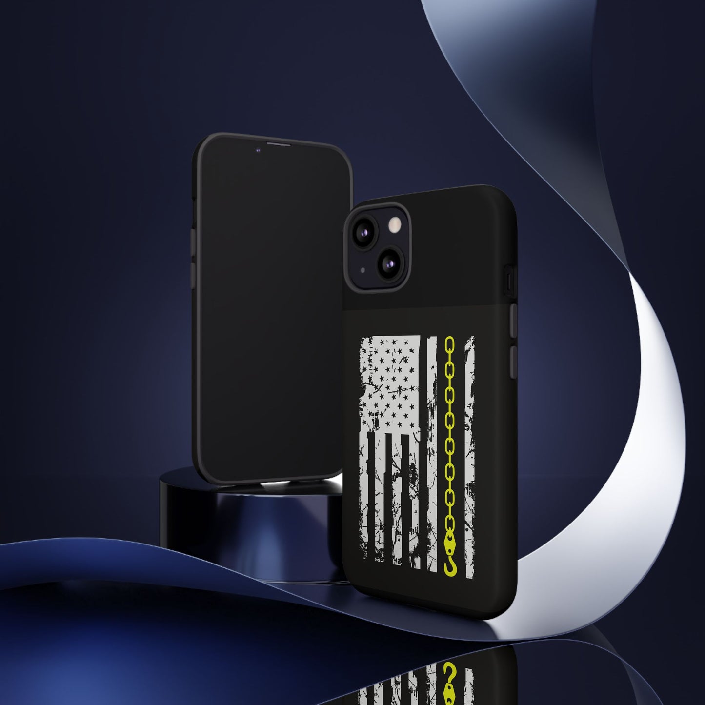 Thin Yellow Line iPhone Case