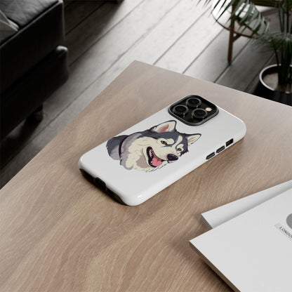 Malamute Head iPhone Case