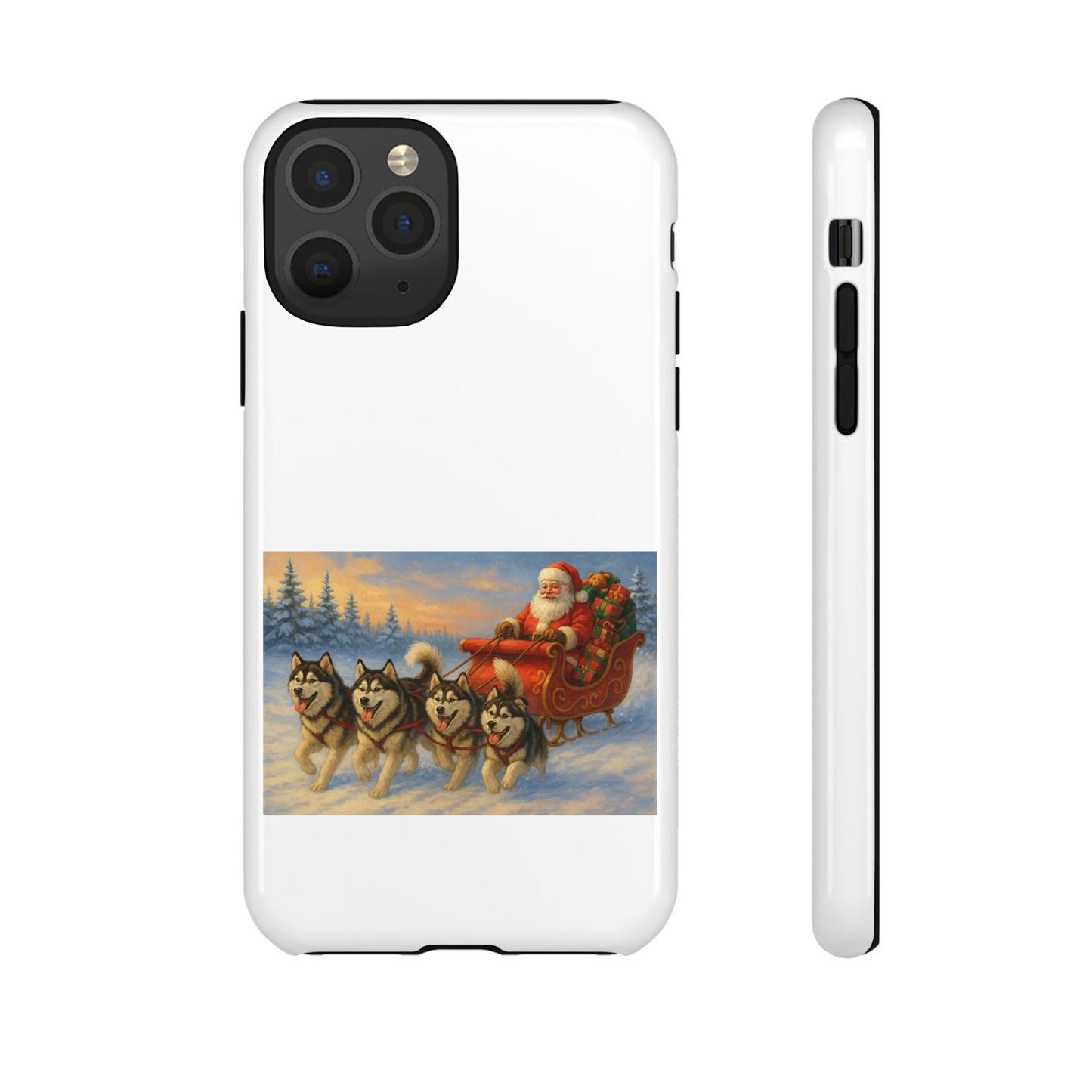 Dashing Through The Snow iPhone Case