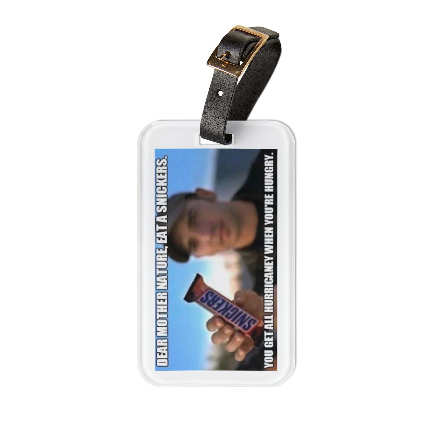 Hurricaney Leather Strap Luggage Tag