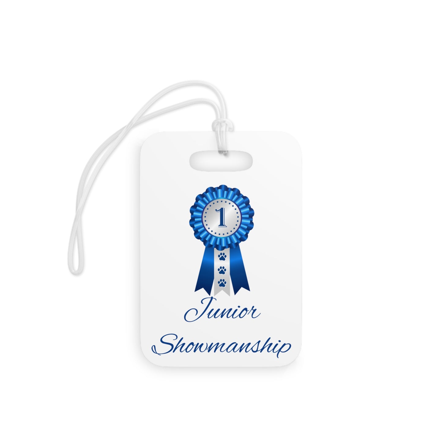 Junior Showmanship Luggage Tag