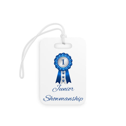 Junior Showmanship Luggage Tag