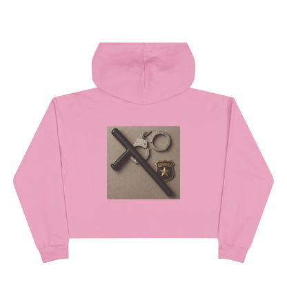 Law Enforcement Appreciation Women's Crop Hoodie