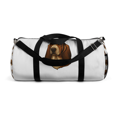 Basset Hound Head Duffel Bag
