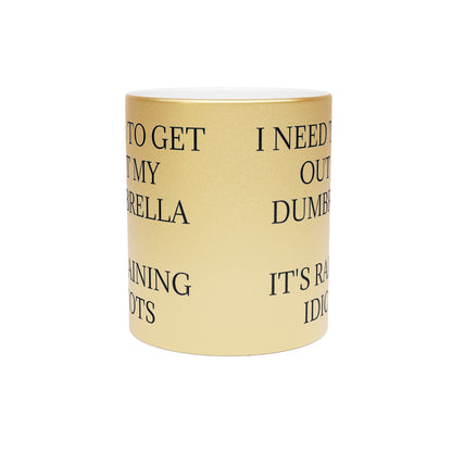 Dumbrella Metallic Coffee Mug