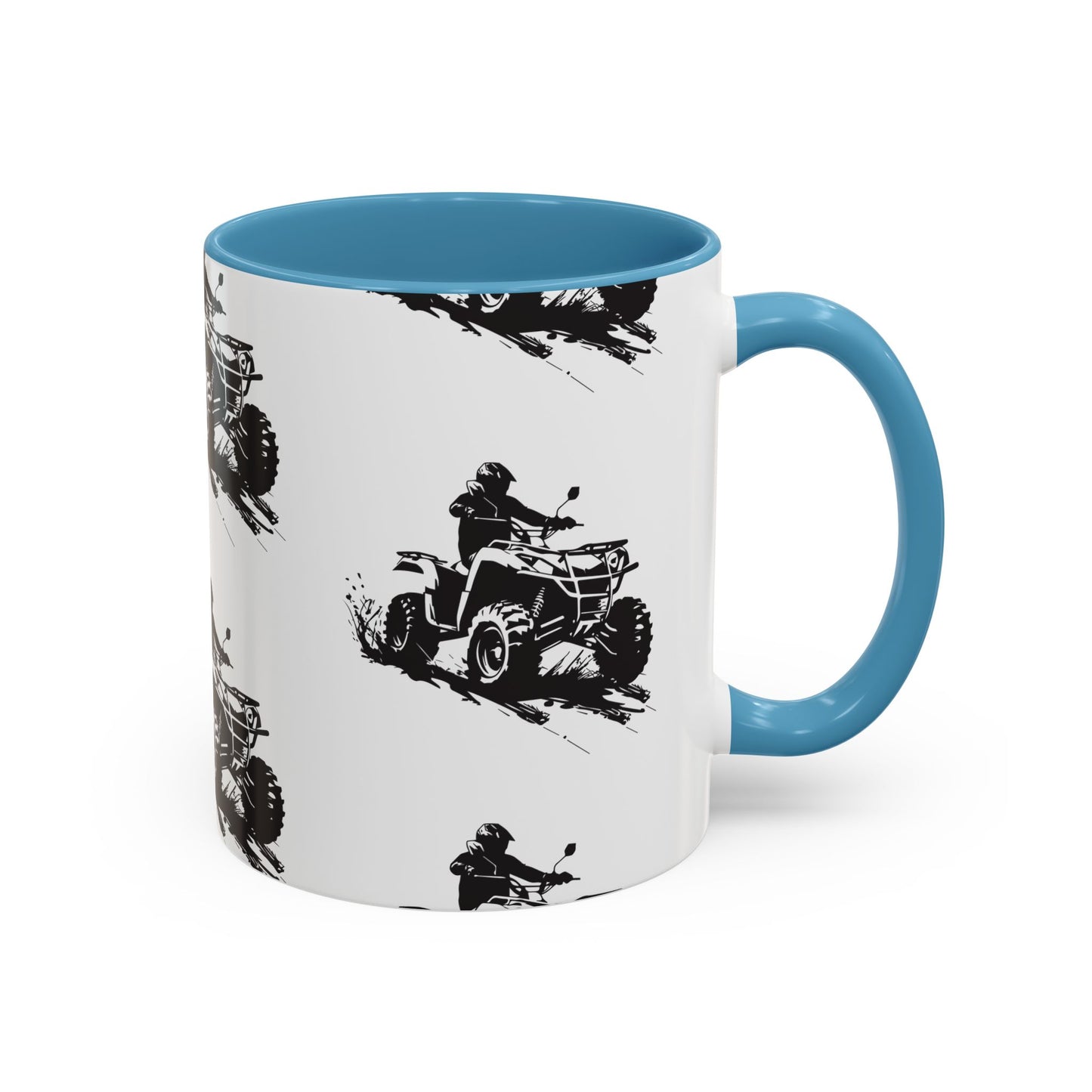 Slingin' Mud Quad 2-Tone Coffee Mug