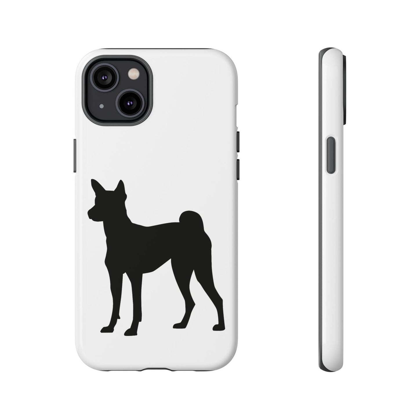 Basenji Silhouette iPhone Case