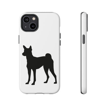Basenji Silhouette iPhone Case