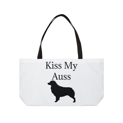 Kiss My Auss Weekender Tote Bag