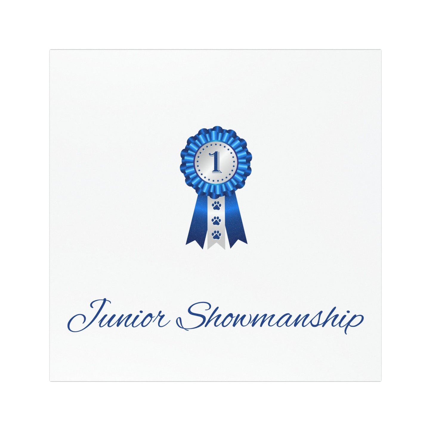 Junior Showmanship Indoor/Outdoor Magnet