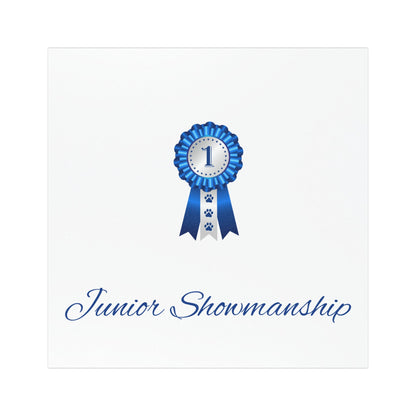 Junior Showmanship Indoor/Outdoor Magnet