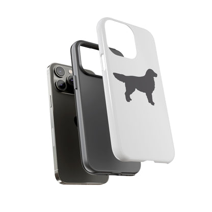 Golden Silhouette iPhone Case