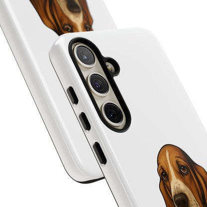 Basset Hound Head Samsung Case