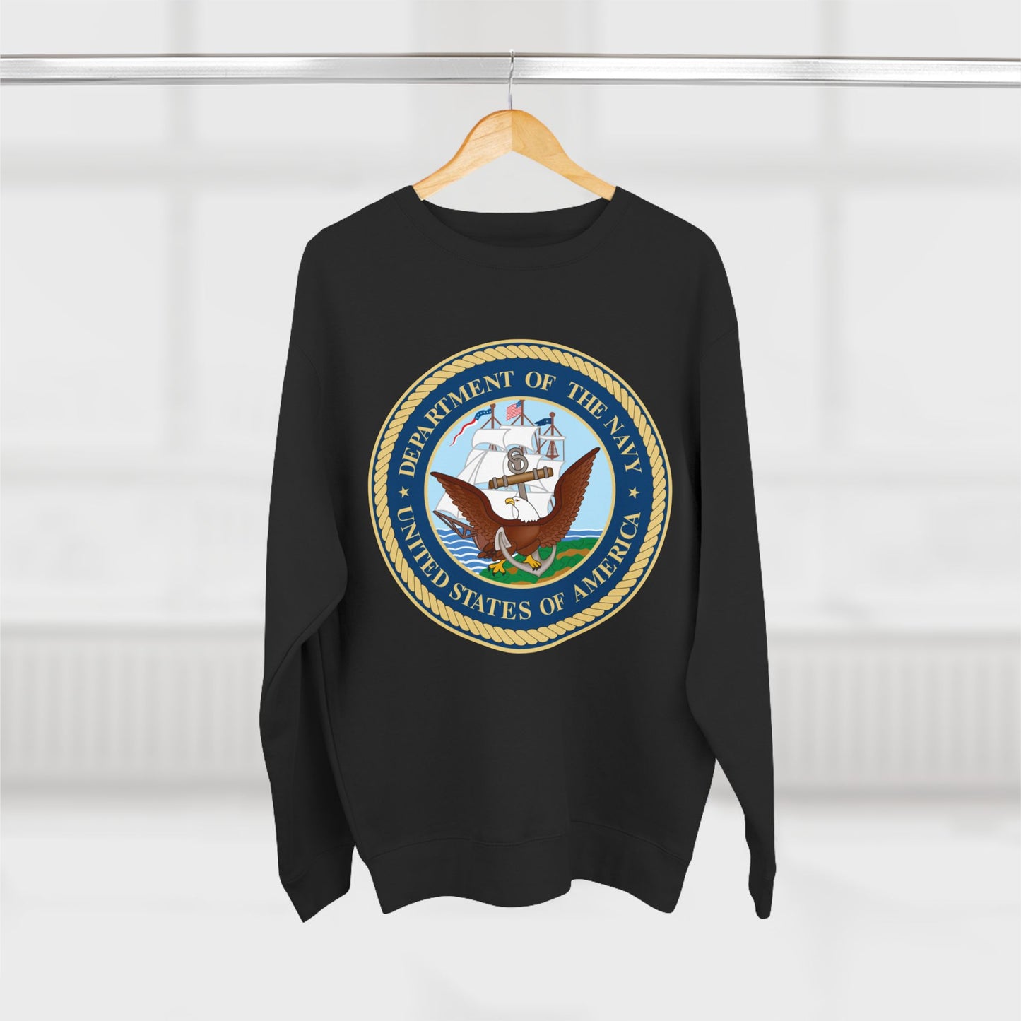 US Navy Unisex Crewneck Sweatshirt