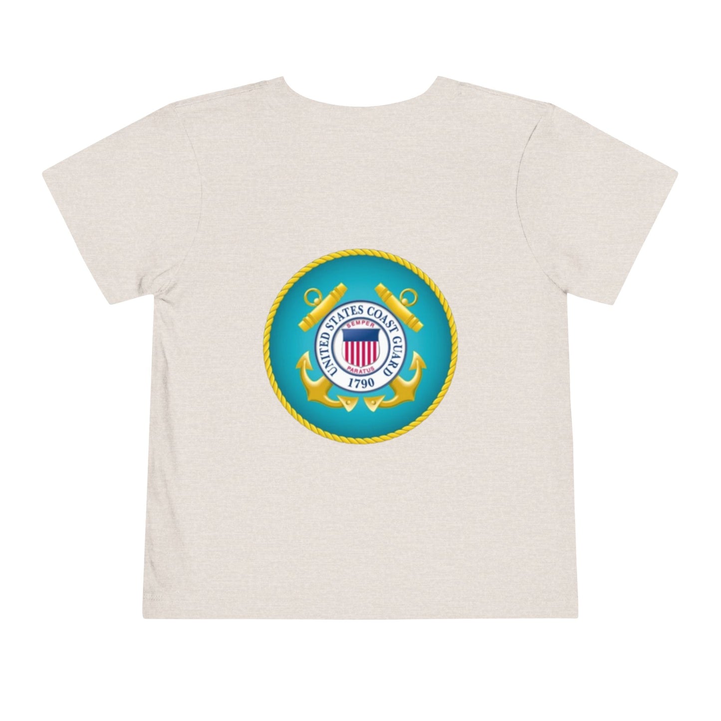 US Coast Guard Toddler Unisex Short Sleeve Crewneck Tee
