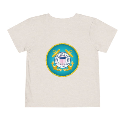 US Coast Guard Toddler Unisex Short Sleeve Crewneck Tee