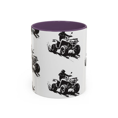 Slingin' Mud Quad 2-Tone Coffee Mug