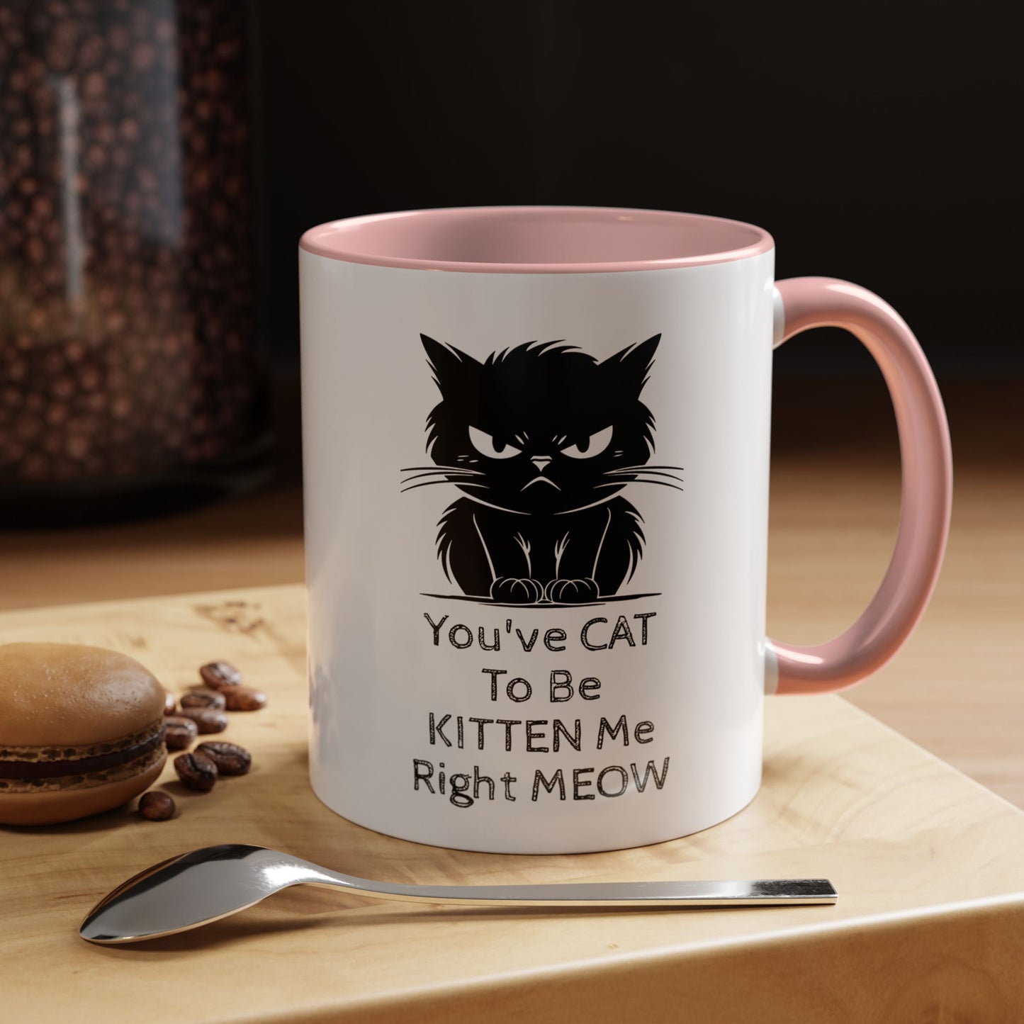 Kitten Me 2-Tone Coffee Mug
