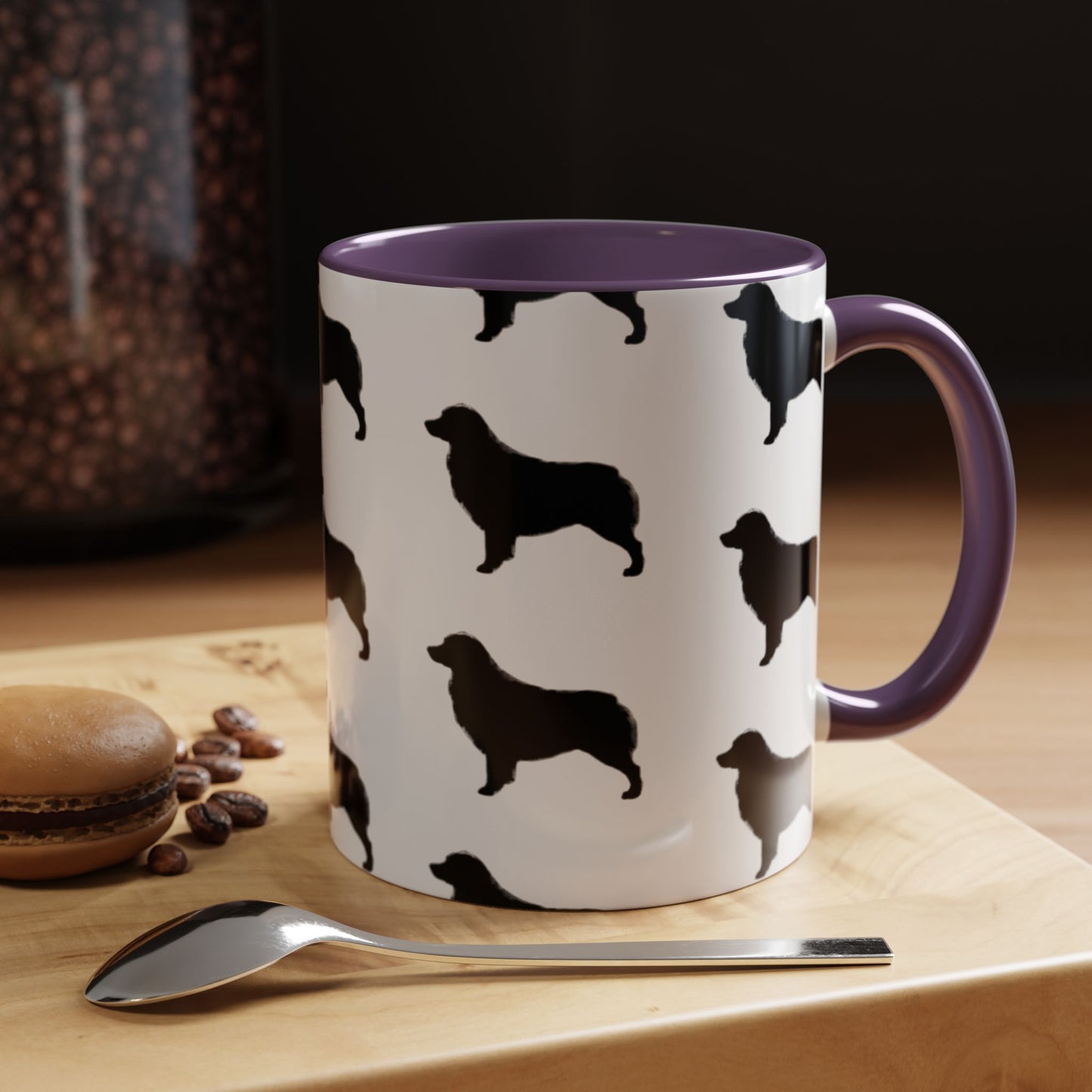 Aussie Silhouette 2-Tone Coffee Mug