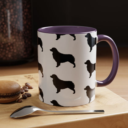 Aussie Silhouette 2-Tone Coffee Mug