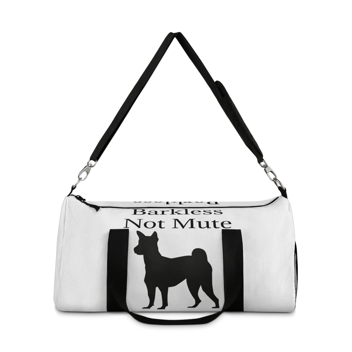 Barkless Not Mute Duffel Bag