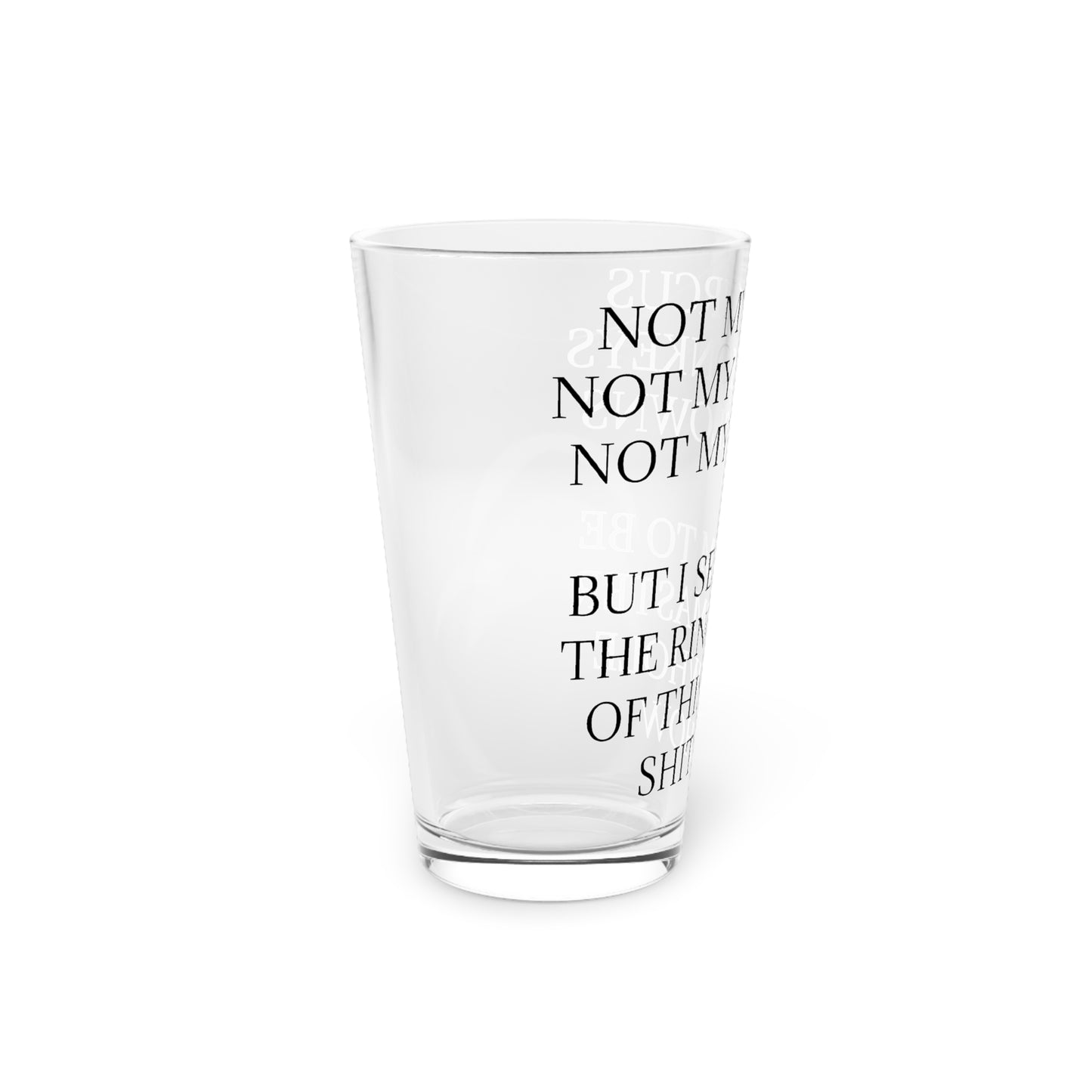 Ringmaster Drinking Glass