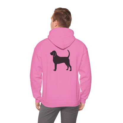 Bloodhound Silhouette Unisex Hoodie