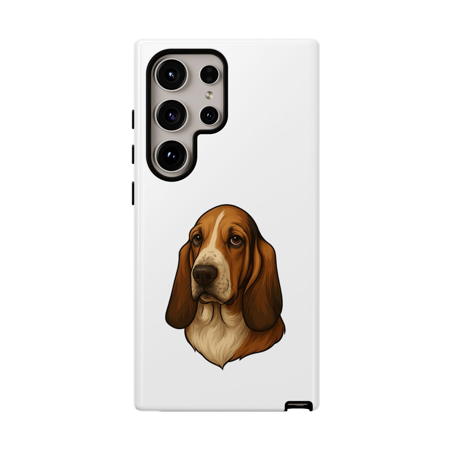 Basset Hound Head Samsung Case